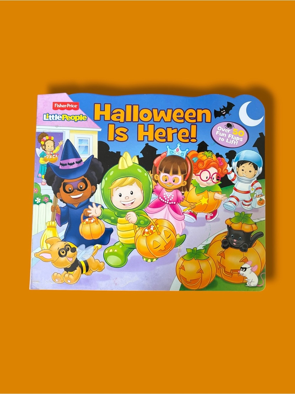 Fisher-Price Little People "Halloween Is Here!" Lift the Flap Board Book